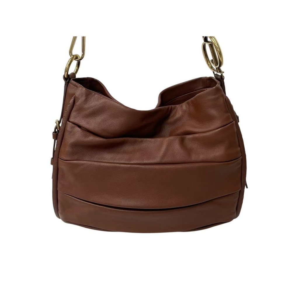 Dior Hobo Libertine One leather Christian pleated Hobo bag Shoulder
